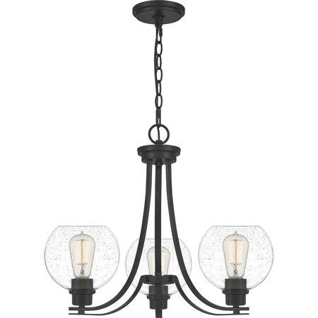 Quoizel Pruitt Chandelier PRUS5022MBK